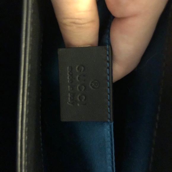 Gucci Ophidia Suede and Leather Shoulder Bag - Picture 7 of 7